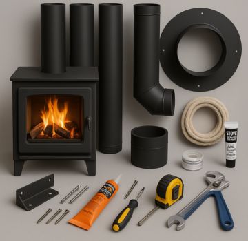 Alles Nötige für die Installation eines Kaminofens